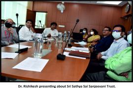 MOU Between NIPHTR and Sathya Sai Sanjeevani Trust