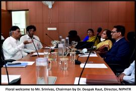 MOU Between NIPHTR and Sathya Sai Sanjeevani Trust