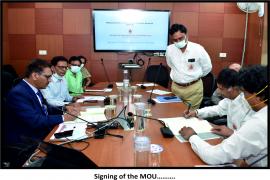 MOU Between NIPHTR and Sathya Sai Sanjeevani Trust