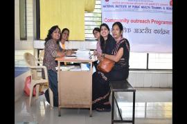 Community outreach Programme at Ajivali PHC 2023