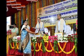 DHPE and PGDHCHC Course Convocation at IIPS 2022