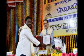 DHPE and PGDHCHC Course Convocation at IIPS 2022