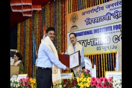 DHPE and PGDHCHC Course Convocation at IIPS 2022