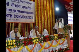 DHPE and PGDHCHC Course Convocation at IIPS 2023