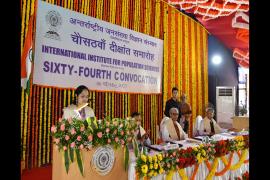 DHPE and PGDHCHC Course Convocation at IIPS 2023