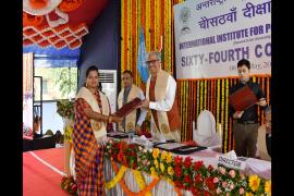 DHPE and PGDHCHC Course Convocation at IIPS 2023
