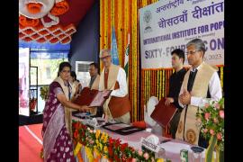 DHPE and PGDHCHC Course Convocation at IIPS 2023