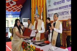 DHPE and PGDHCHC Course Convocation at IIPS 2023