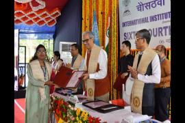 DHPE and PGDHCHC Course Convocation at IIPS 2023