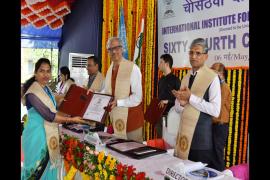 DHPE and PGDHCHC Course Convocation at IIPS 2023