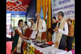 DHPE and PGDHCHC Course Convocation at IIPS 2023