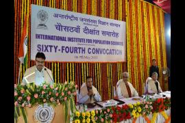 DHPE and PGDHCHC Course Convocation at IIPS 2023
