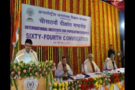DHPE and PGDHCHC Course Convocation at IIPS 2023