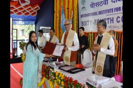 DHPE and PGDHCHC Course Convocation at IIPS 2023