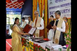 DHPE and PGDHCHC Course Convocation at IIPS 2023