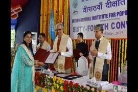 DHPE and PGDHCHC Course Convocation at IIPS 2023