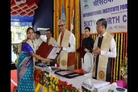 DHPE and PGDHCHC Course Convocation at IIPS 2023