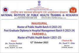 MPH and PGDHM Inaugural Farewell