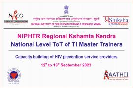 National Level ToT of TI Master Trainers