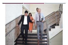 Visit of Pro. Dr. Atul Goel,  DGHS, at NIPHTR, Palval Campus