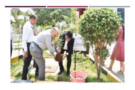 Visit of Pro. Dr. Atul Goel,  DGHS, at NIPHTR, Palval Campus