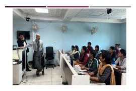 Visit of Pro. Dr. Atul Goel,  DGHS, at NIPHTR, Palval Campus