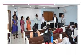Visit of Pro. Dr. Atul Goel,  DGHS, at NIPHTR, Palval Campus