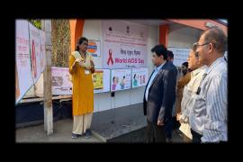 World AIDS at Indian Oil Petrol Pump Panvel 2022