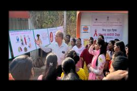 World AIDS at Indian Oil Petrol Pump Panvel 2022