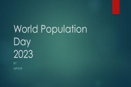 World Population Day 2023